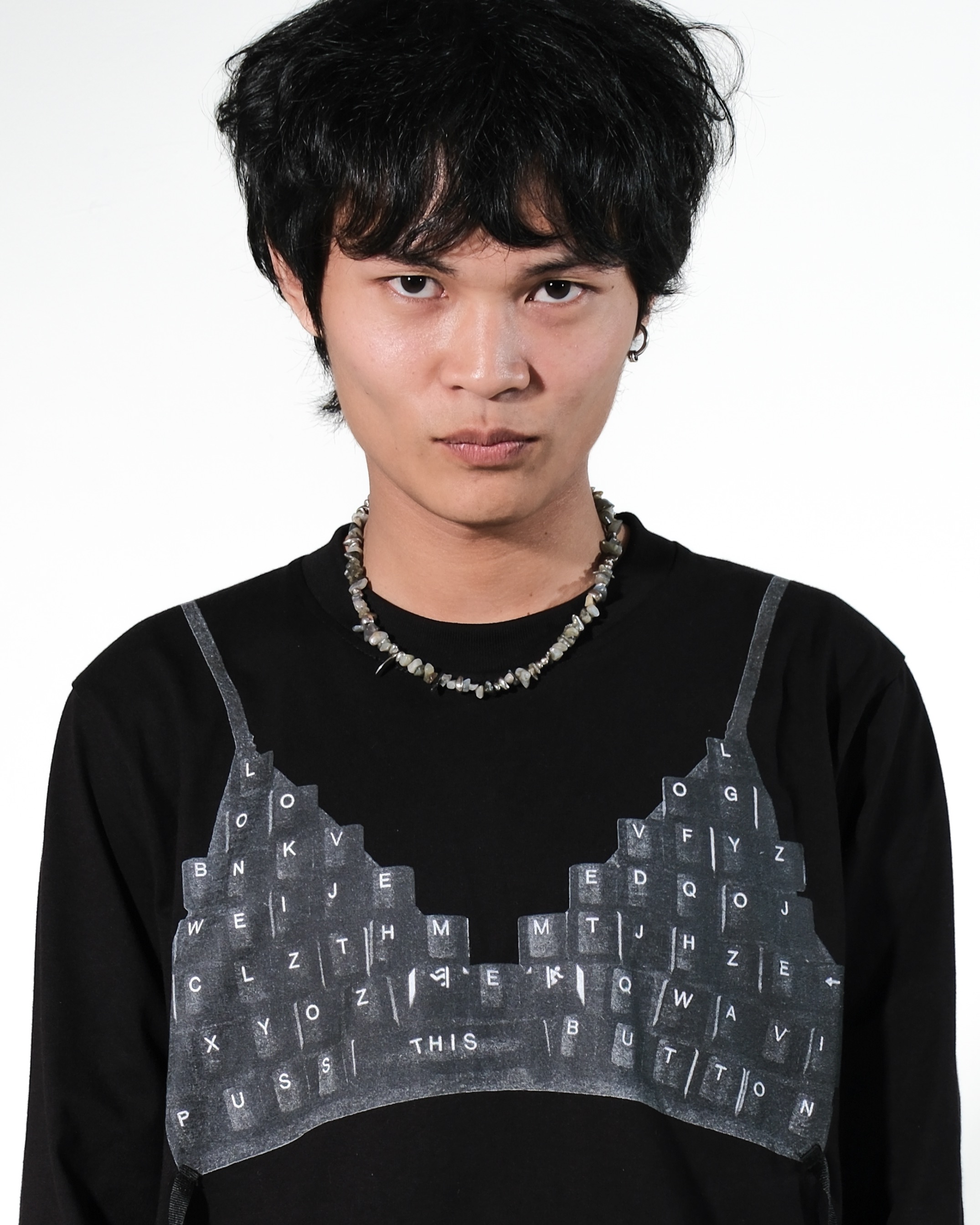 PUSS X BUTTON BRA LONG SLEEVE