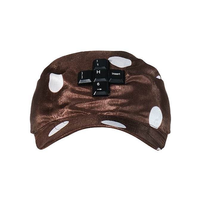 PUSS X BUTTON POLKADOT CAPS