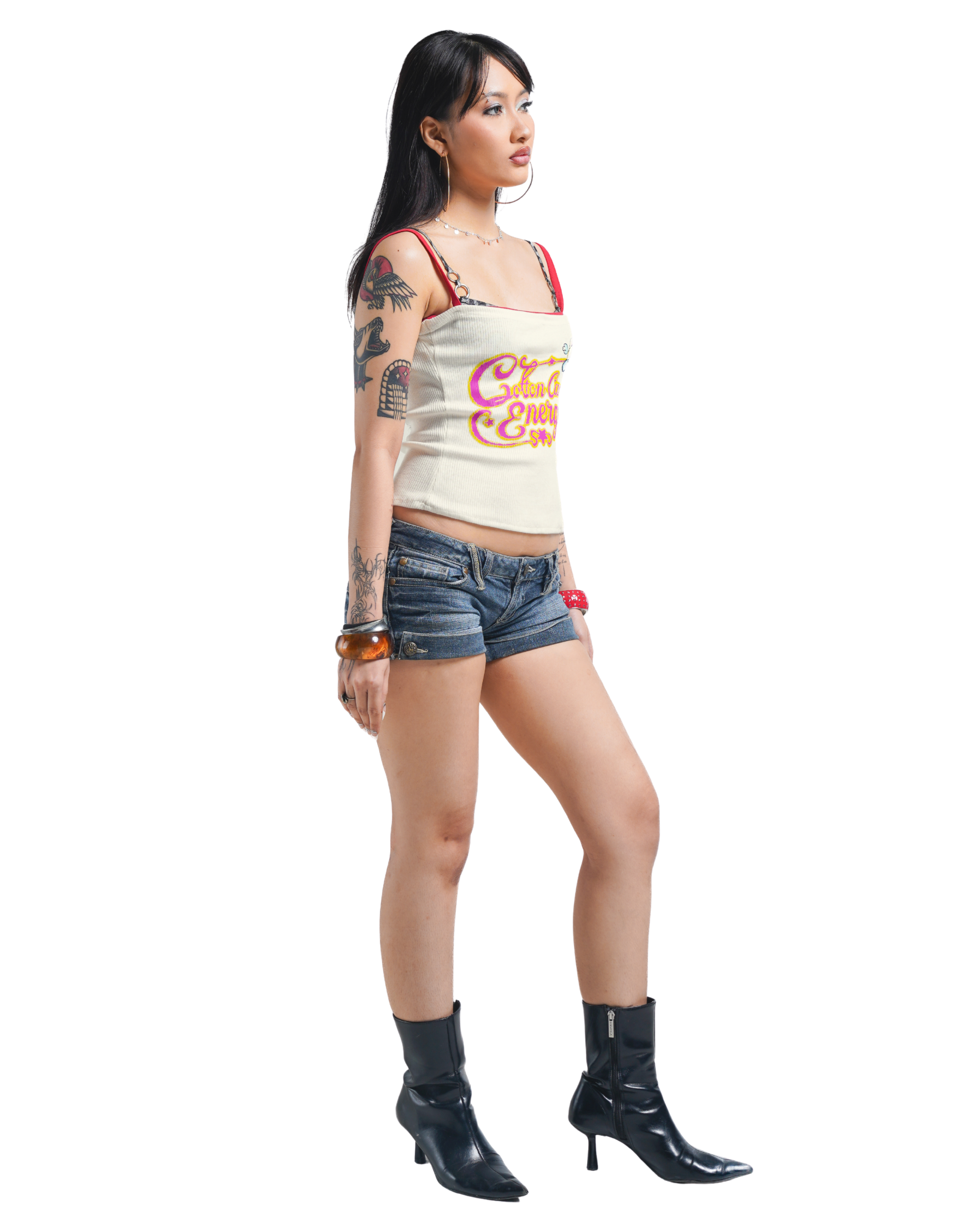 PUSS COTTON CANDY TANKTOP