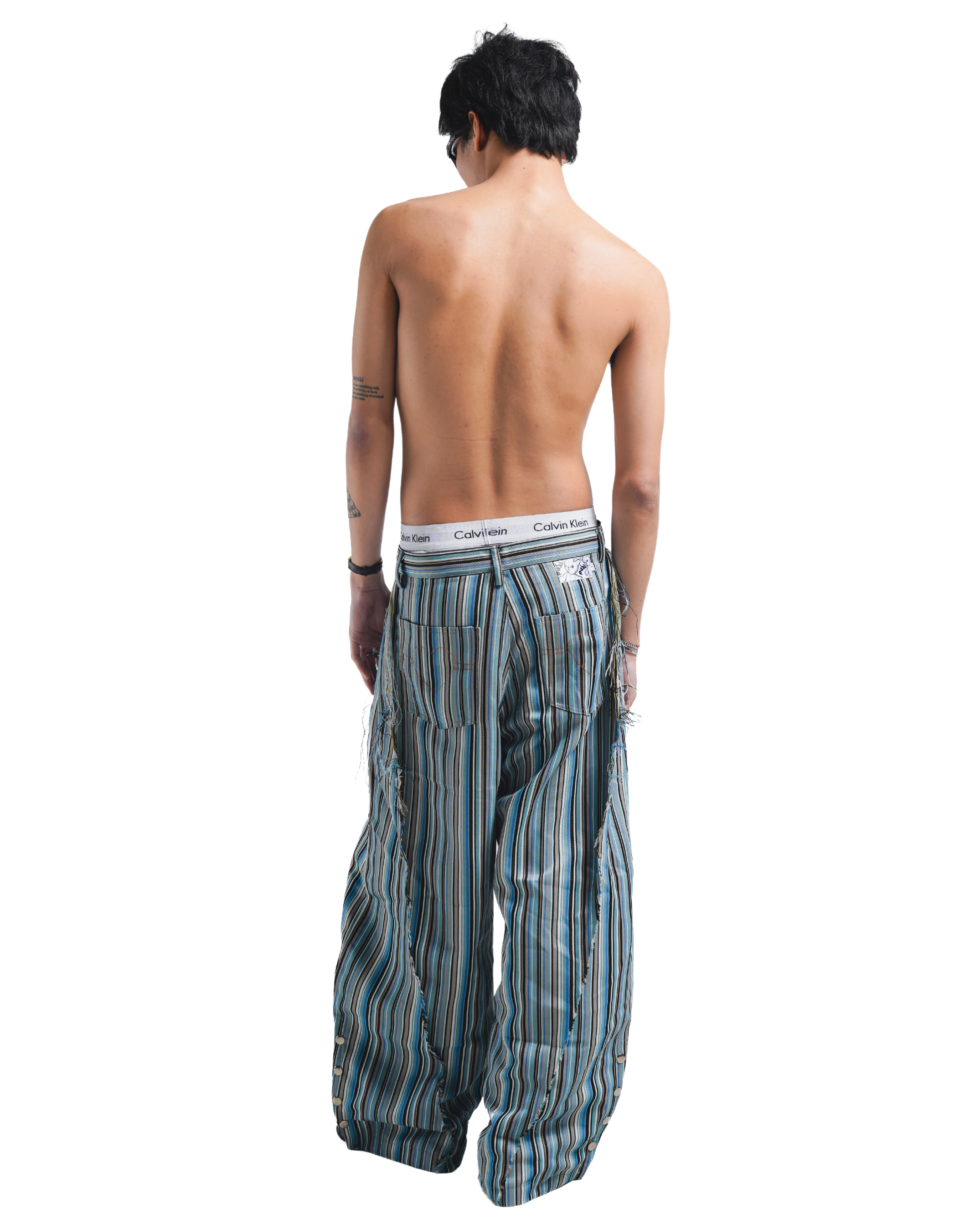 PUSS OCEAN STRIPES PANTS