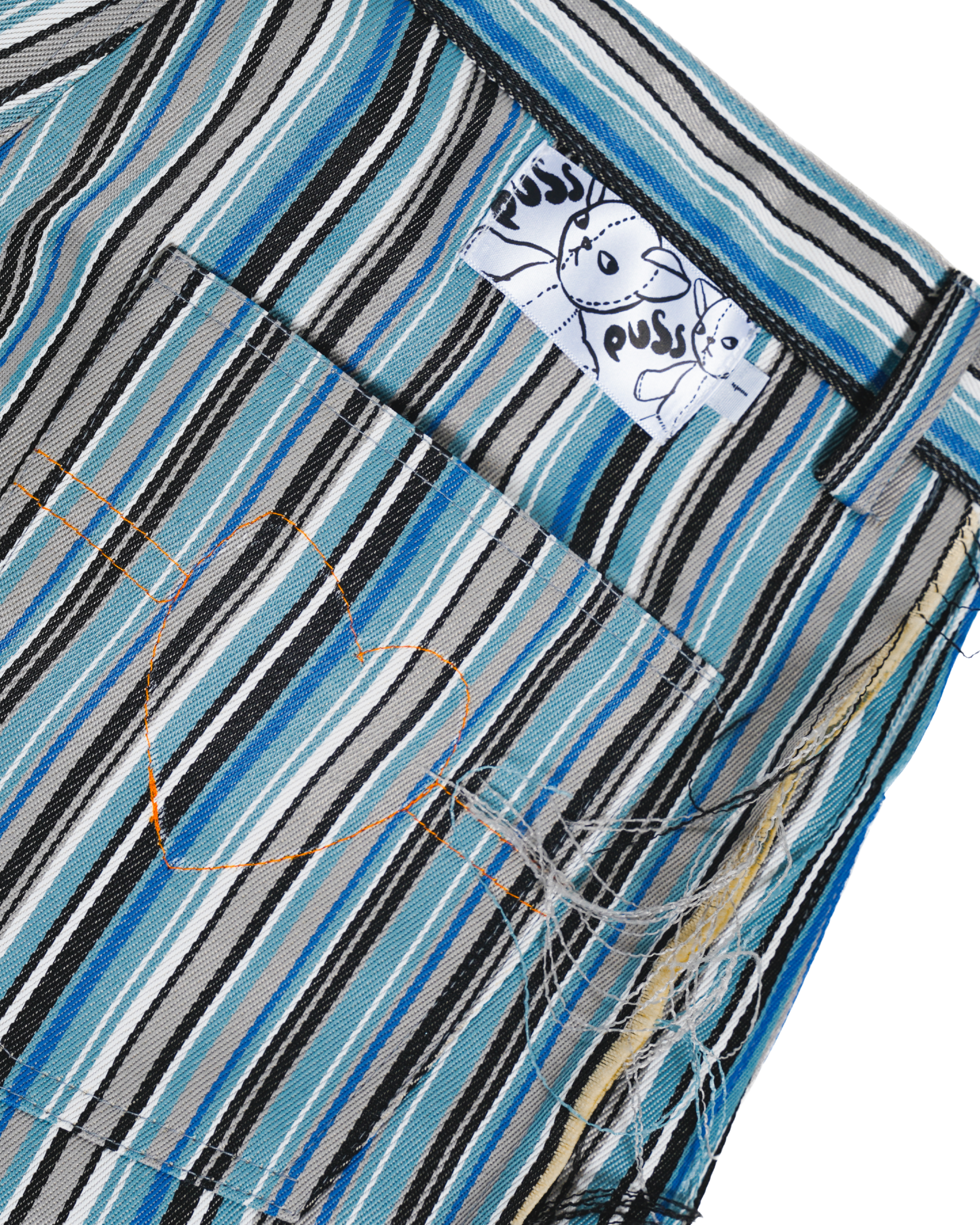 PUSS OCEAN STRIPES PANTS