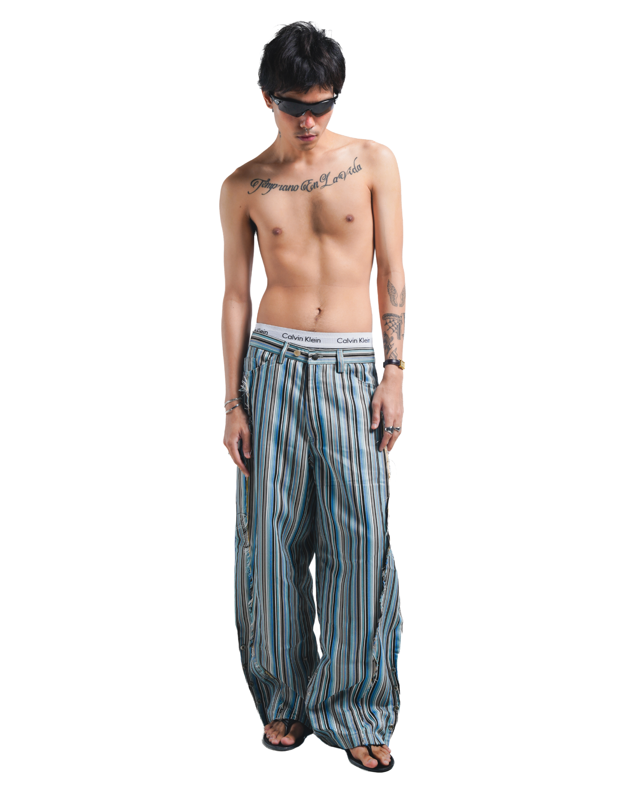 PUSS OCEAN STRIPES PANTS
