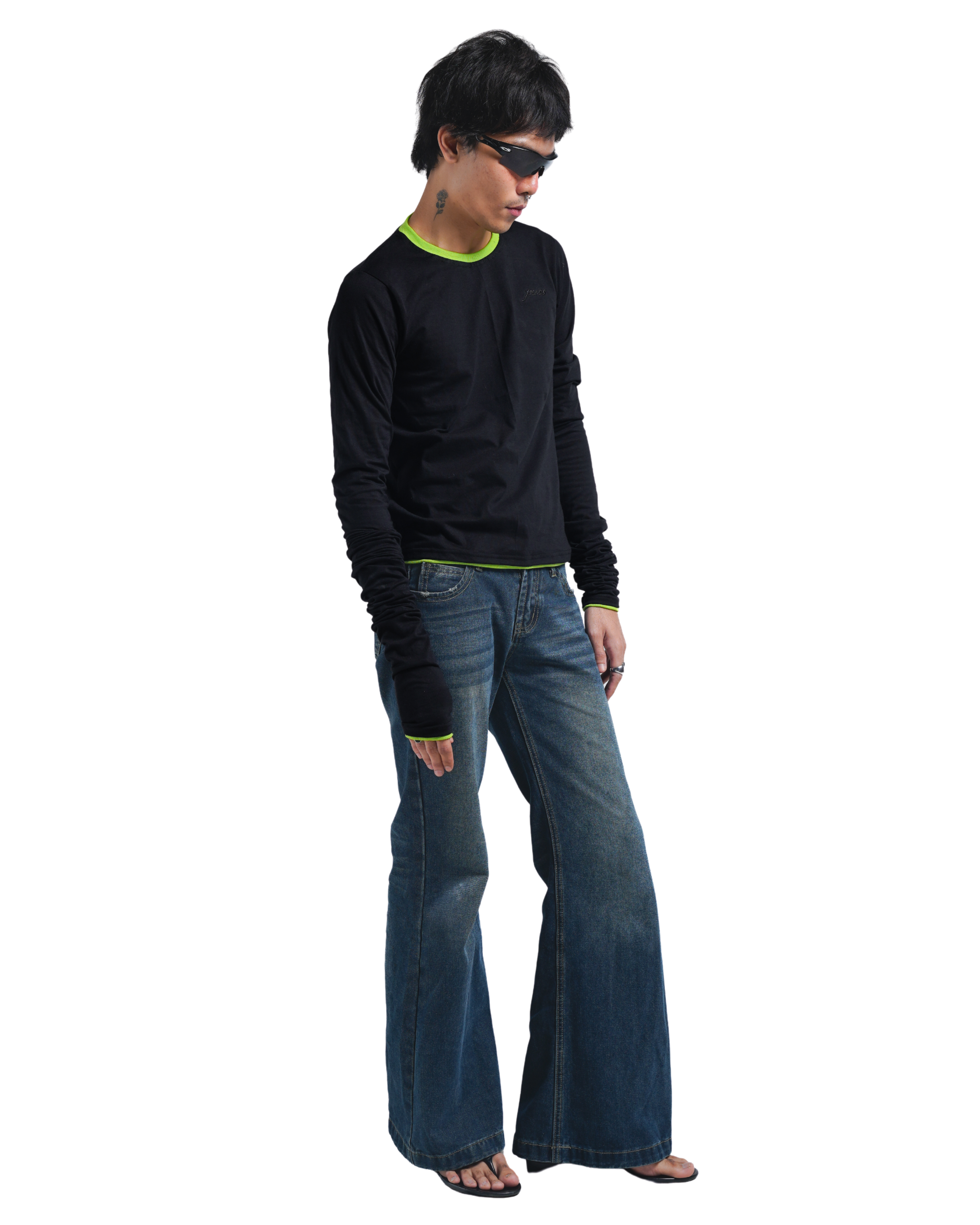 PUSS LONGERSLEEVE BLACK