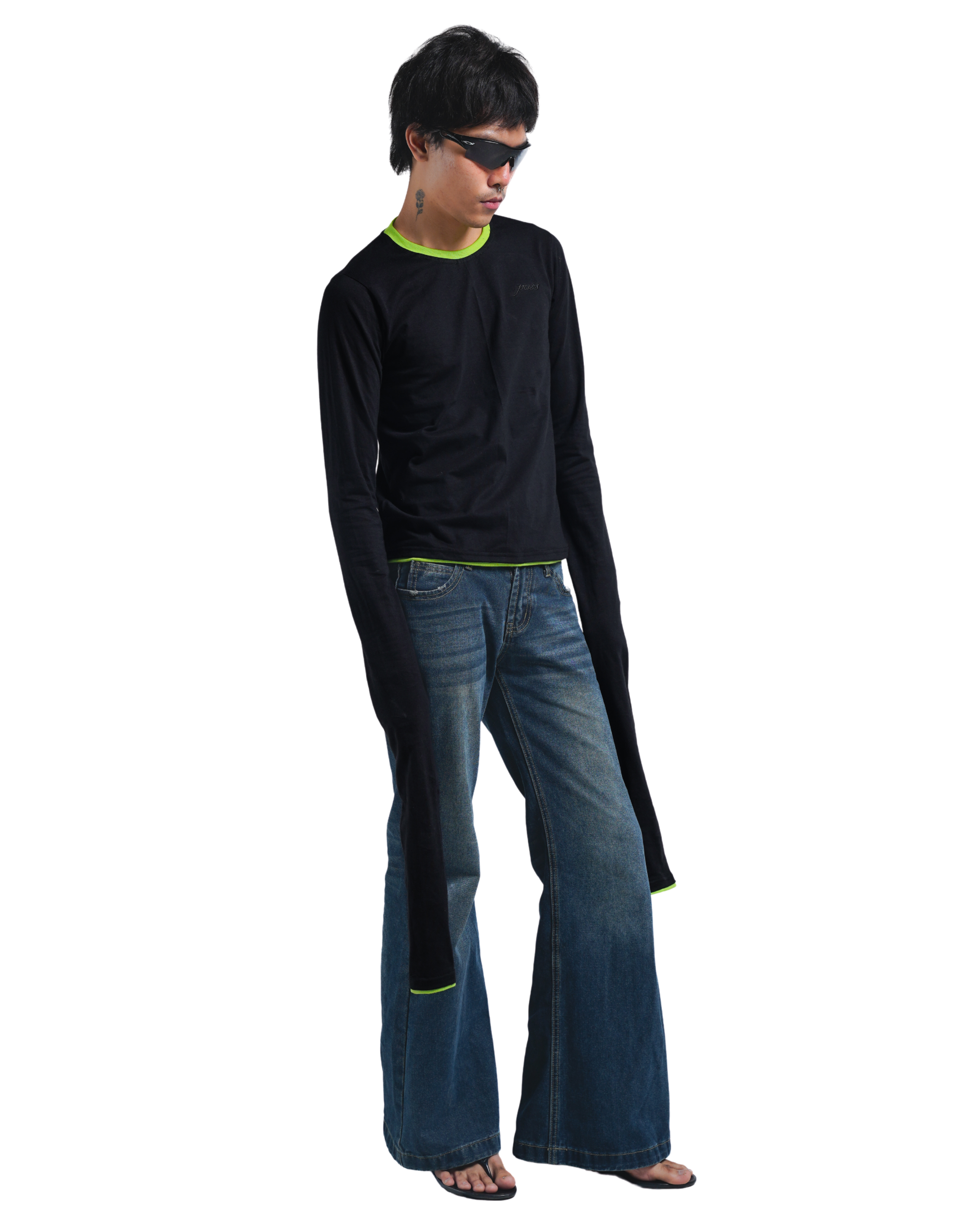 PUSS LONGERSLEEVE BLACK