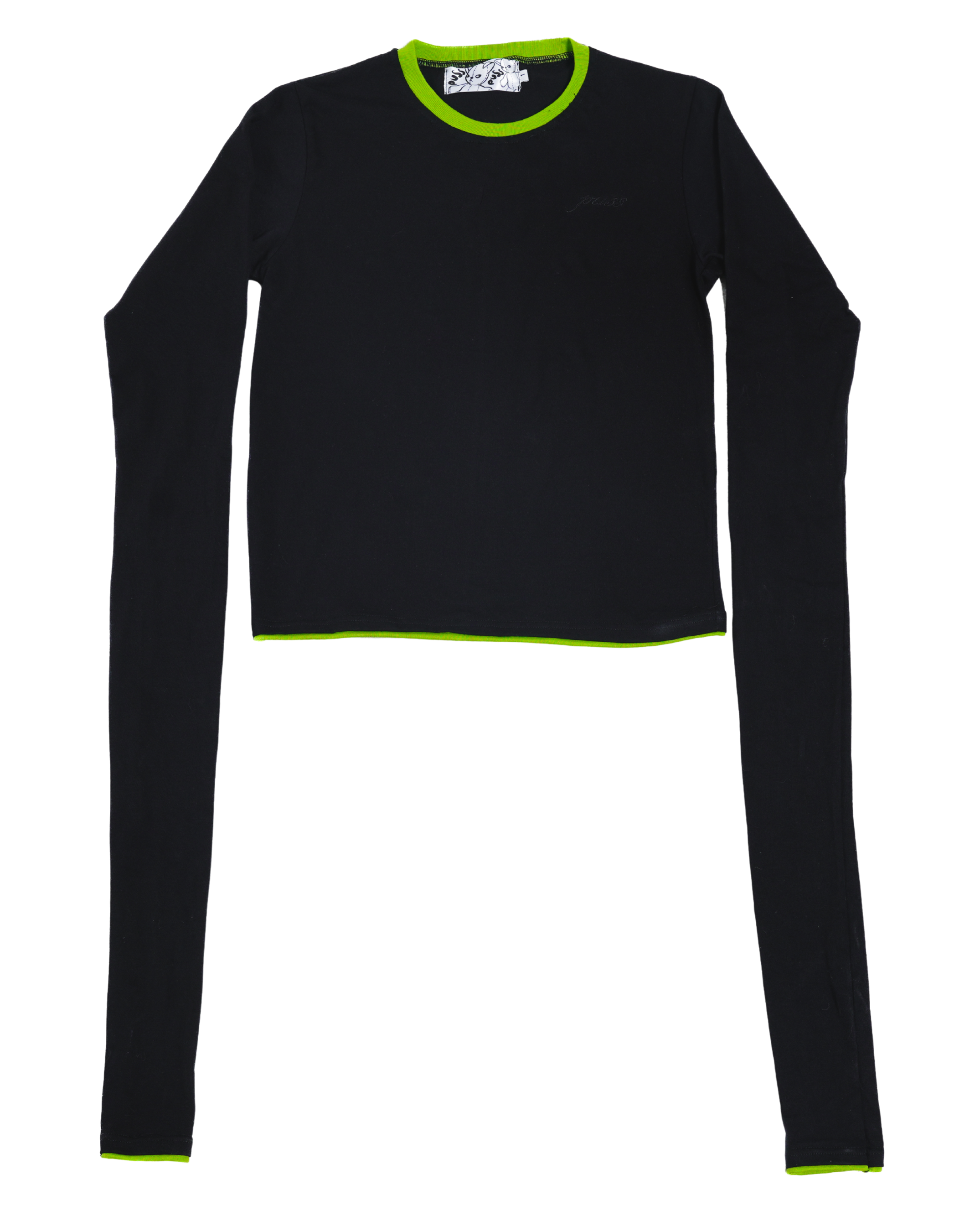PUSS LONGERSLEEVE BLACK