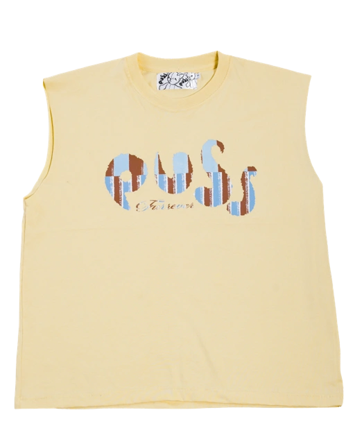 PUSS MUSCLE TANK BUTTER