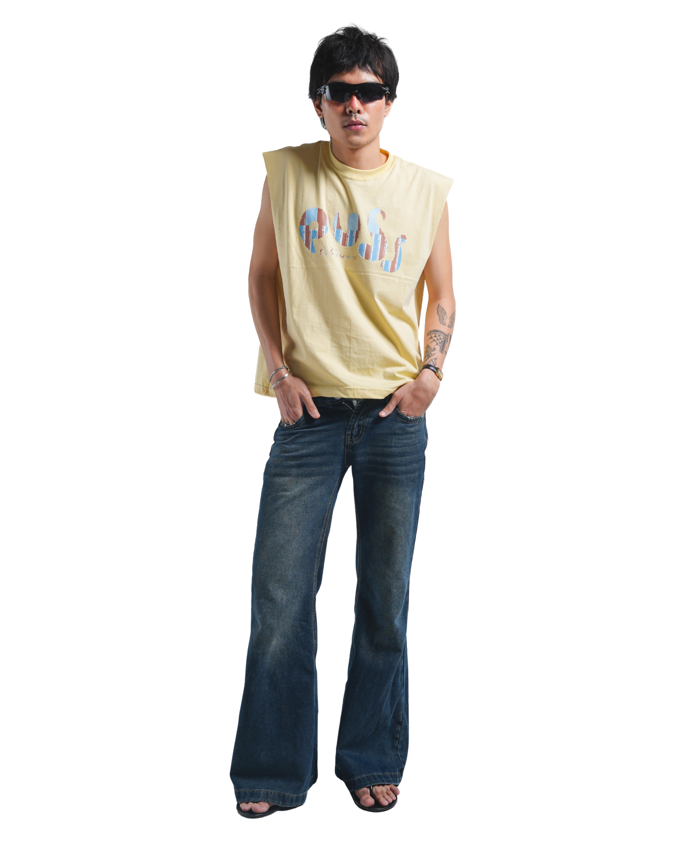 PUSS MUSCLE TANK BUTTER