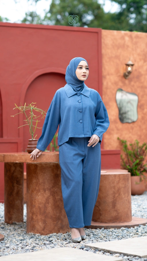 Image of Elora Set - Denim