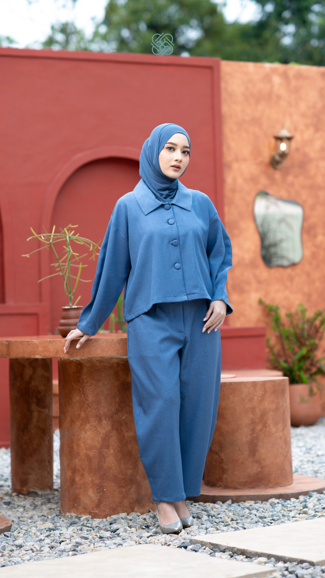 Elora Set - Denim