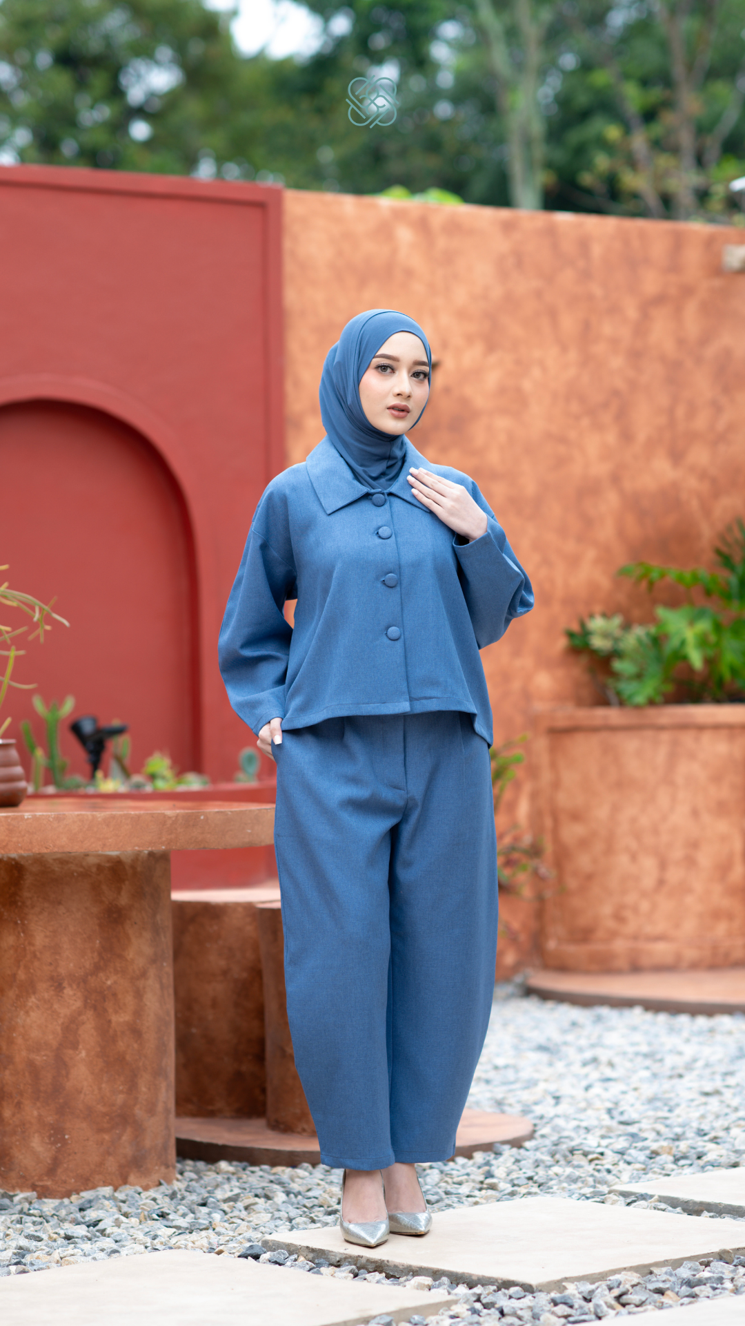 Elora Set - Denim