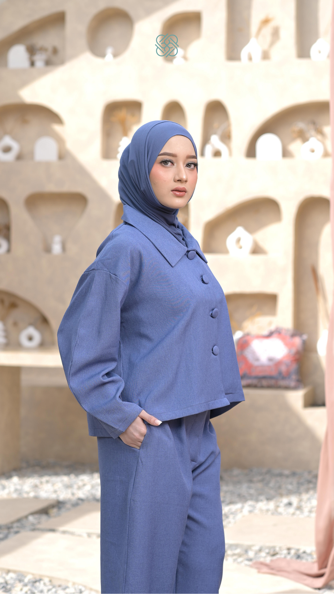 Elora Set - Denim