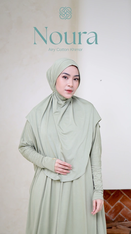 Image of Noura - Airy Cotton Khimar