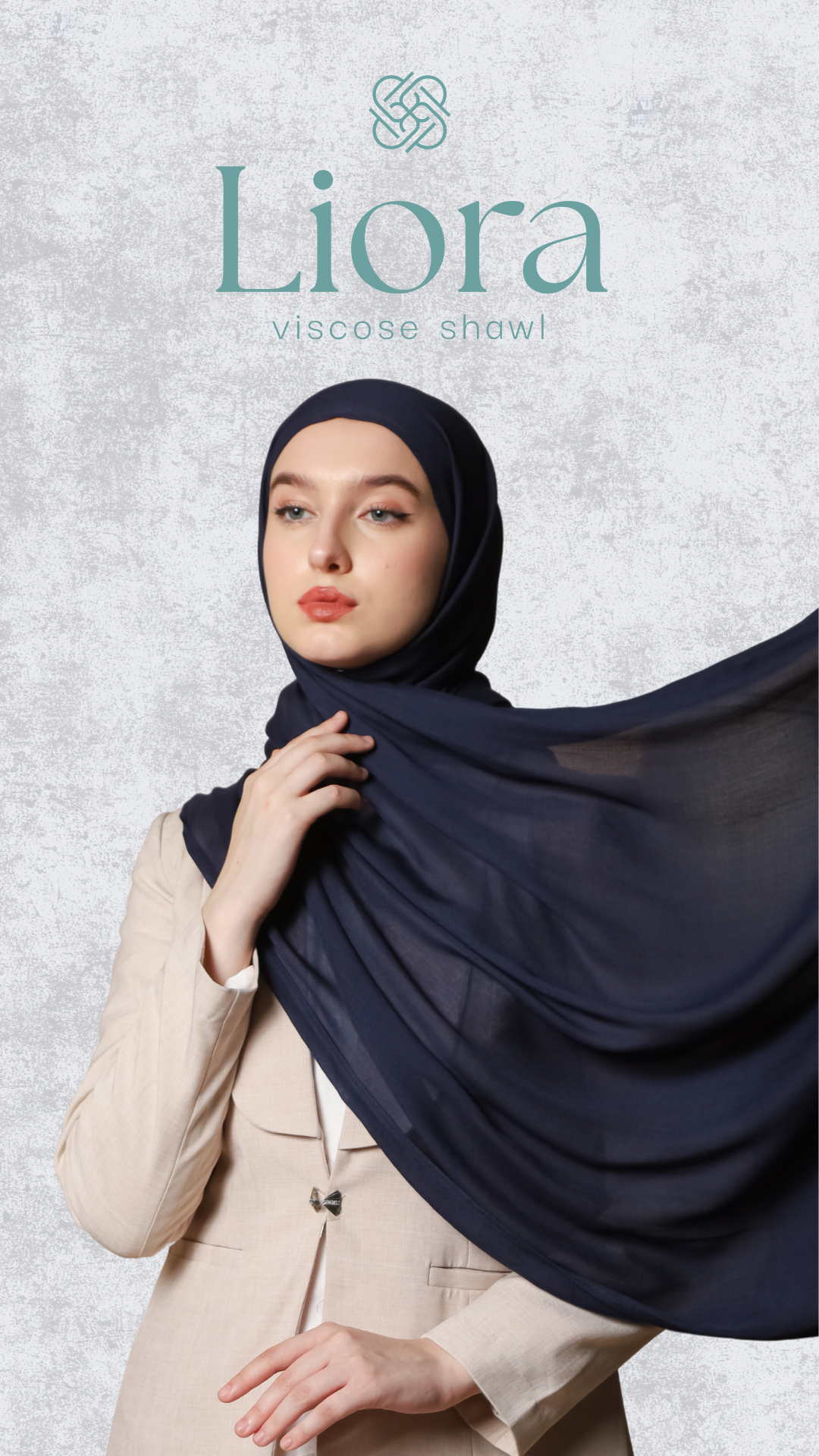 Liora - Viscose Shawl