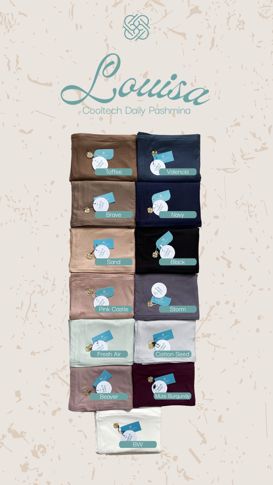 Louisa - Cooltech Daily Pashmina