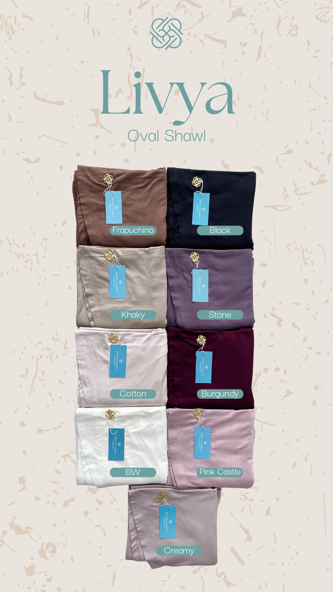Livya - Oval Shawl
