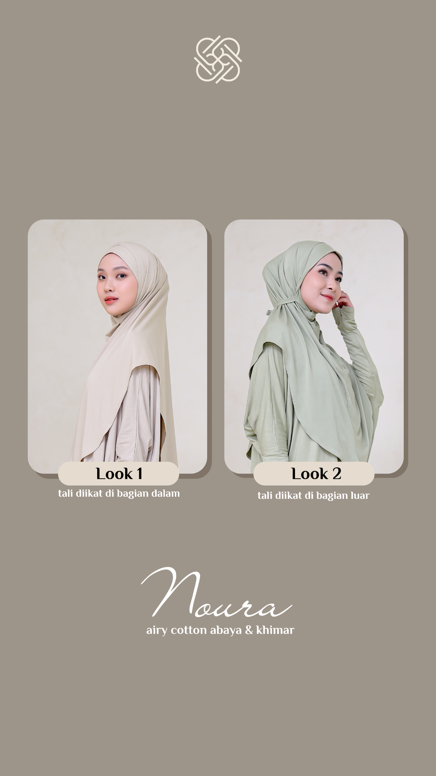 Noura - Airy Cotton Khimar