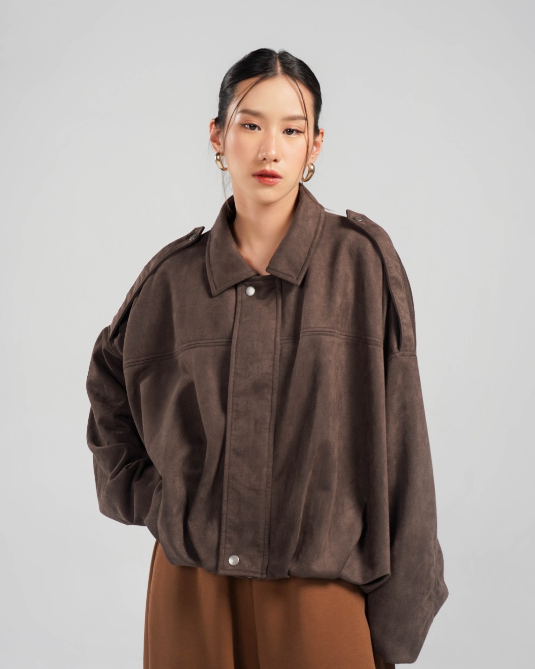 Rui Jacket - Bark Brown