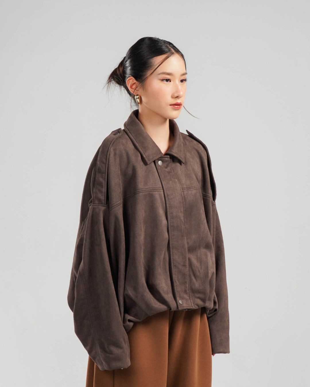 Rui Jacket - Bark Brown