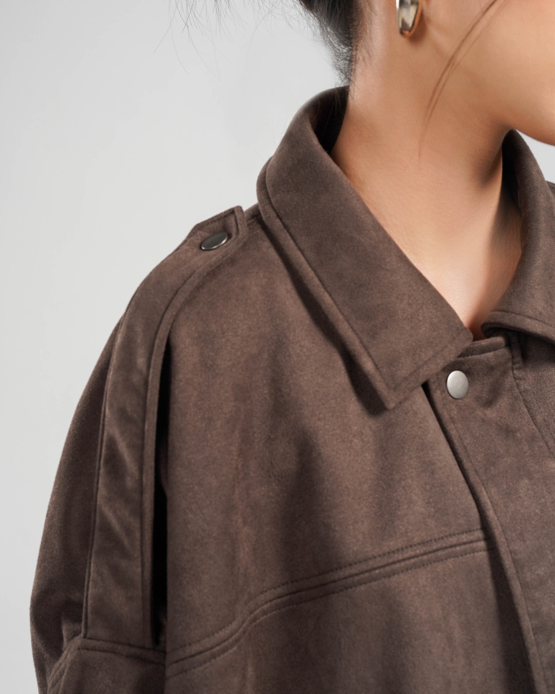 Rui Jacket - Bark Brown