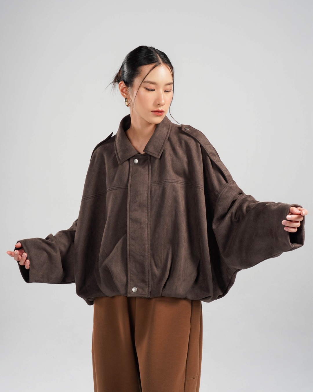 Rui Jacket - Bark Brown