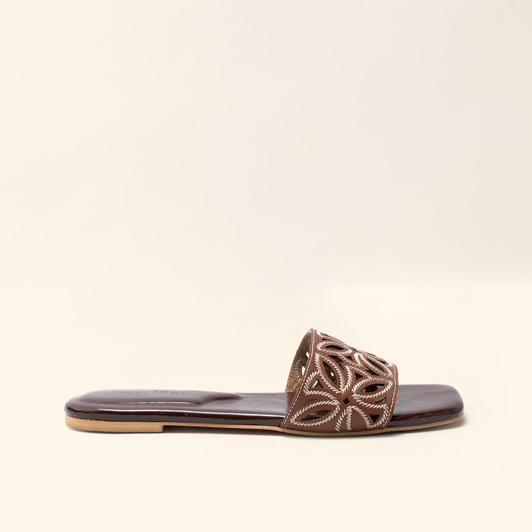 Calathea Flat Sandal