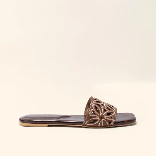 Calathea Flat Sandal