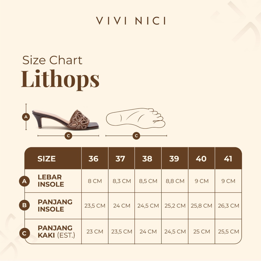 Lithops Heels - 5CM