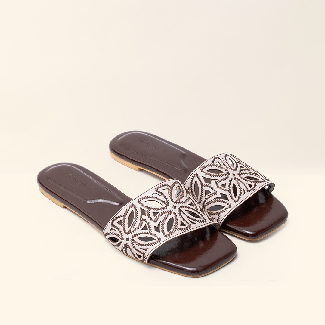 Calathea Flat Sandal