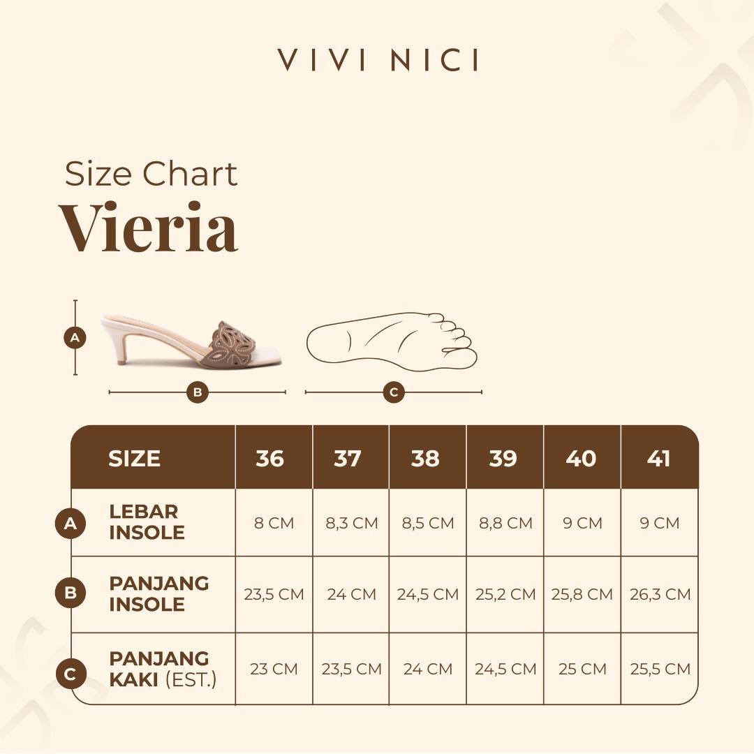 Vieria Heels - 5CM