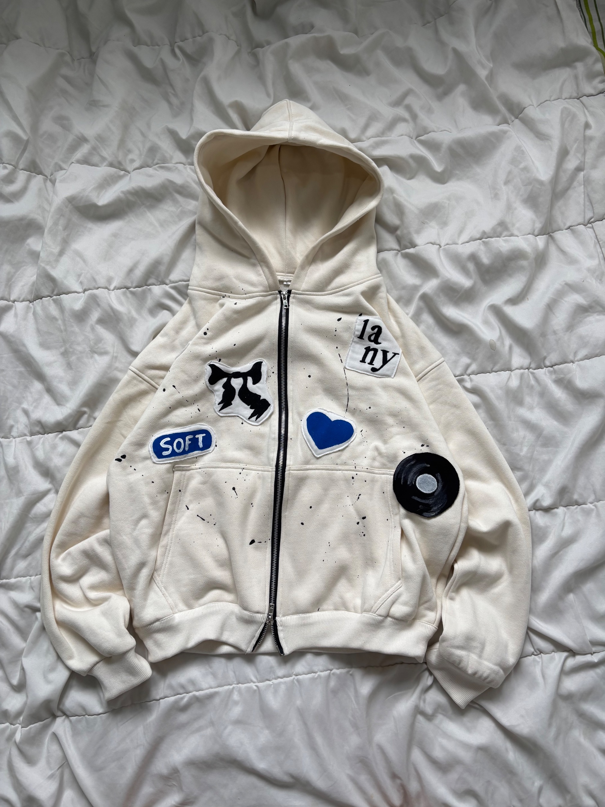 [Pre-Order] Custom SOFT Double Zipper Hoodie LANY  - MyInk