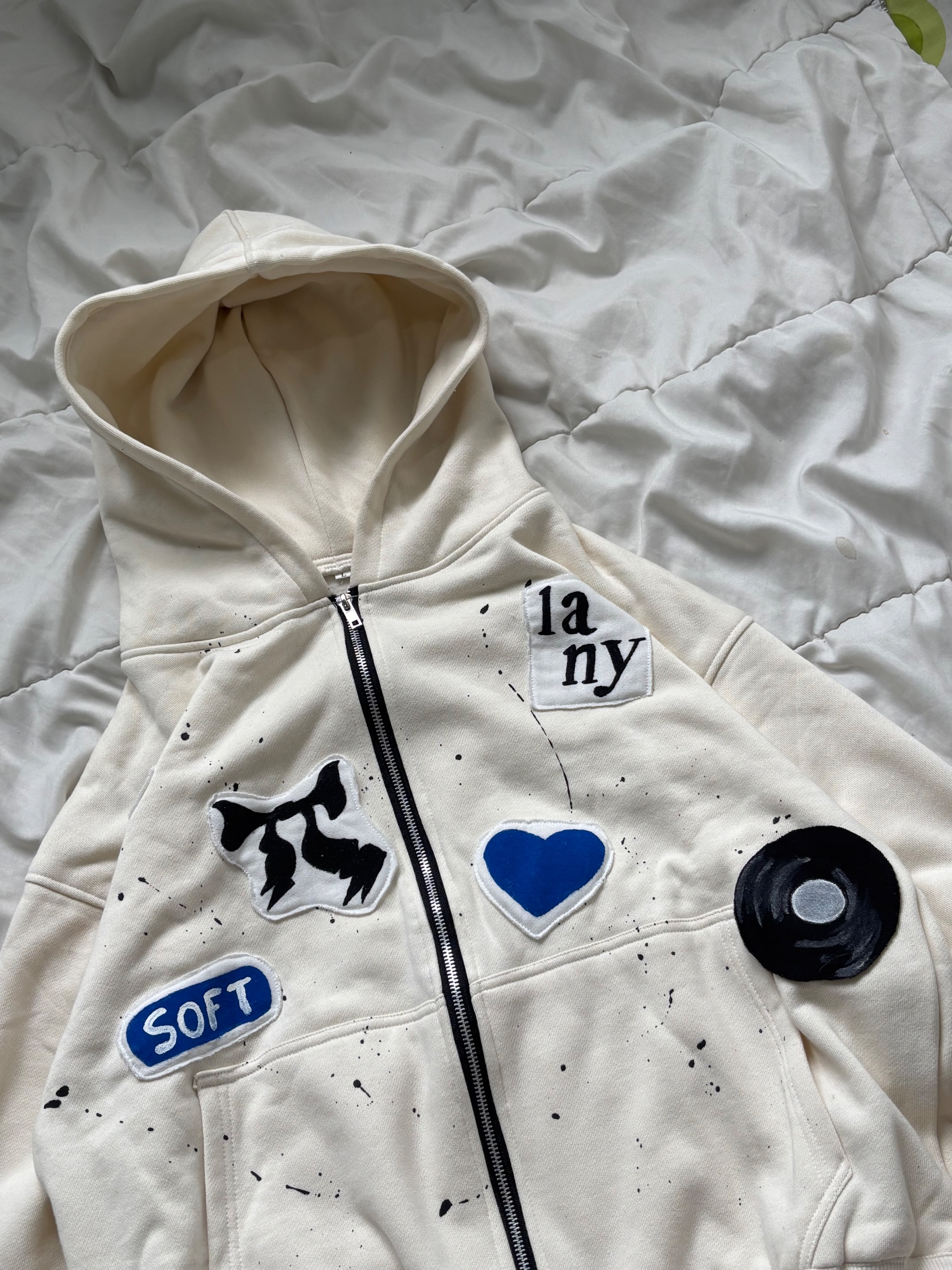 [Pre-Order] Custom SOFT Double Zipper Hoodie LANY  - MyInk