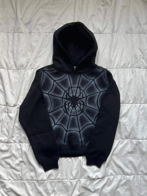 [Pre-Order] Custom MYINK Black hoodie Spiderman