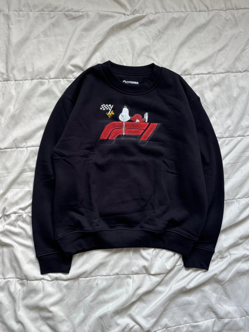Pre Order - MyInk Snoopy x F1 Crewneck Handpainted
