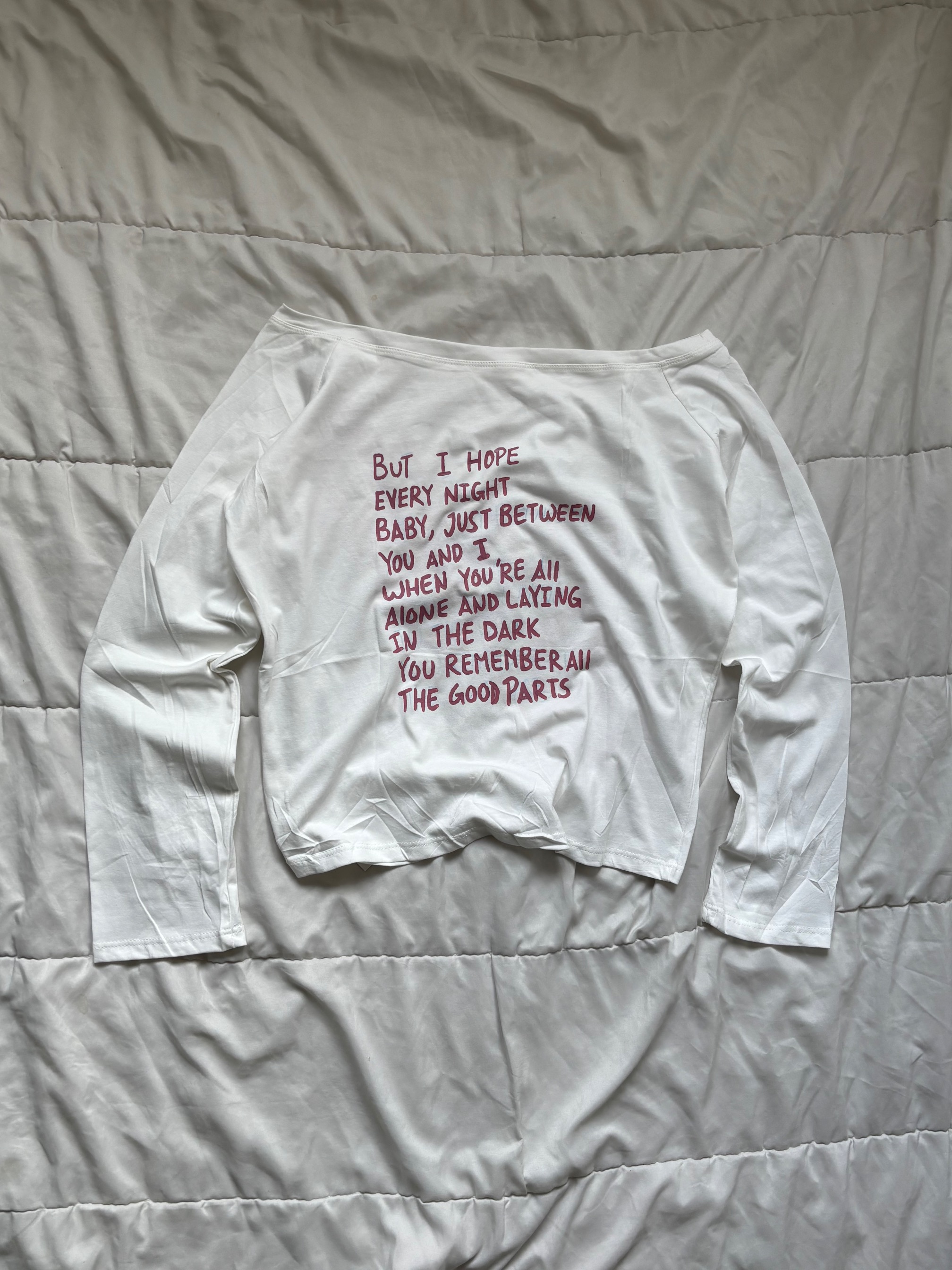 [Pre-Order] Custom Off Shoulder Good Parts Lany - MyInk