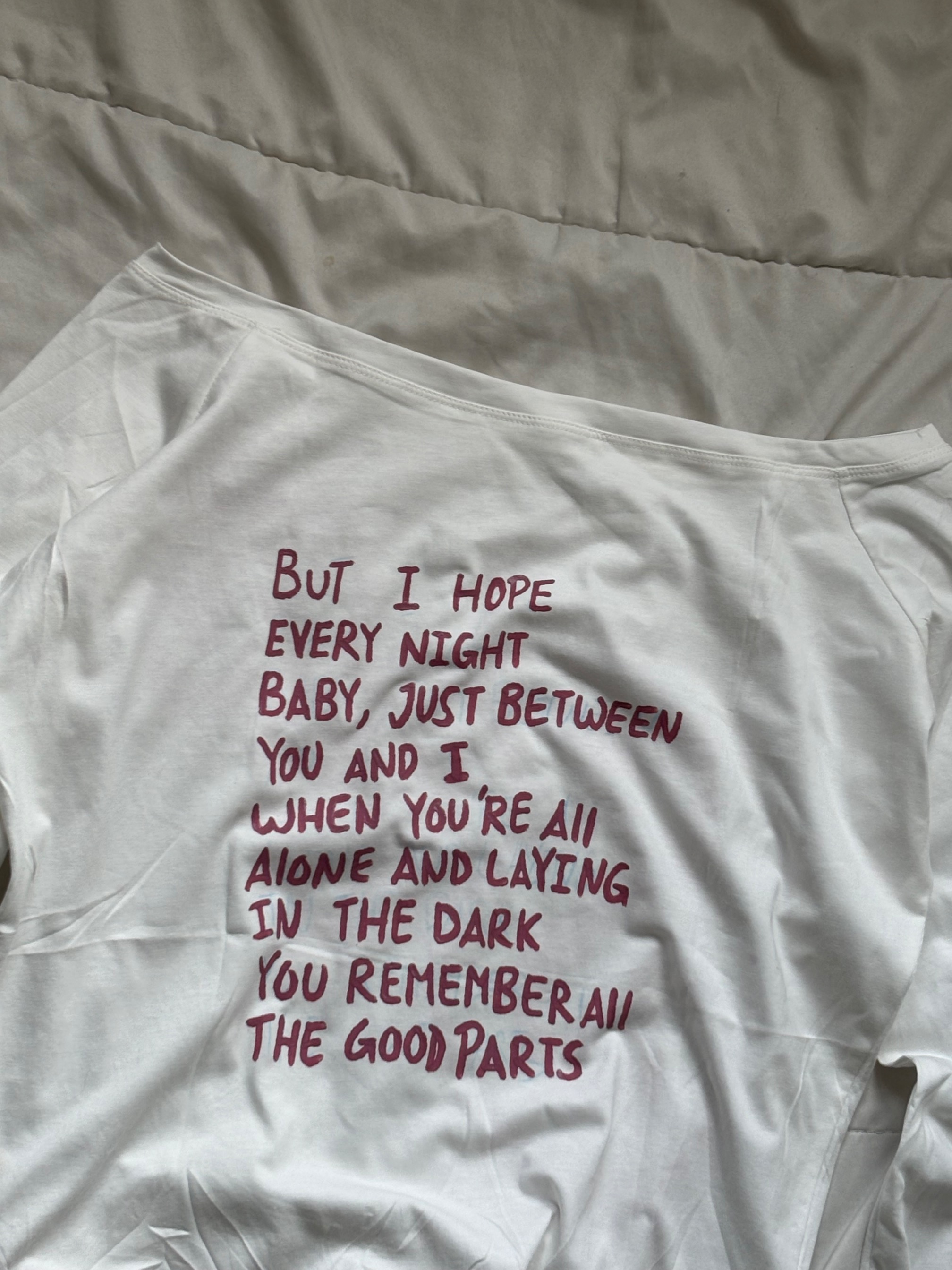 [Pre-Order] Custom Off Shoulder Good Parts Lany - MyInk