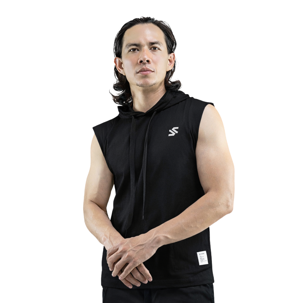 Sleeveless Sports Hoodie