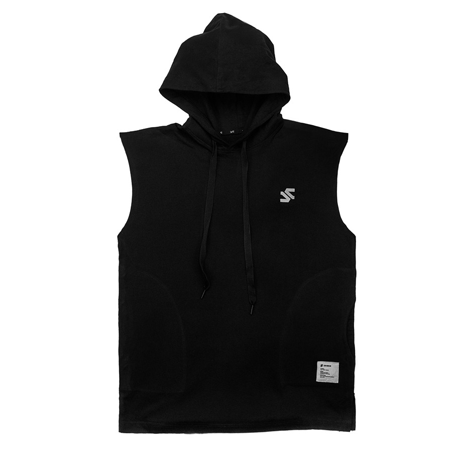 Sleeveless Sports Hoodie
