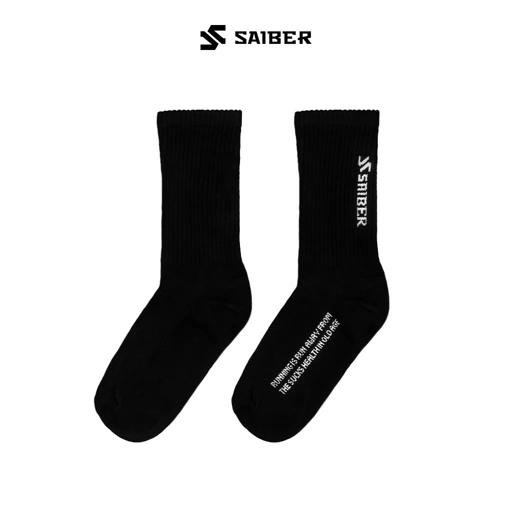 Image of Saiber - Kaos Kaki Olahraga Katun Polyester Sport Socks