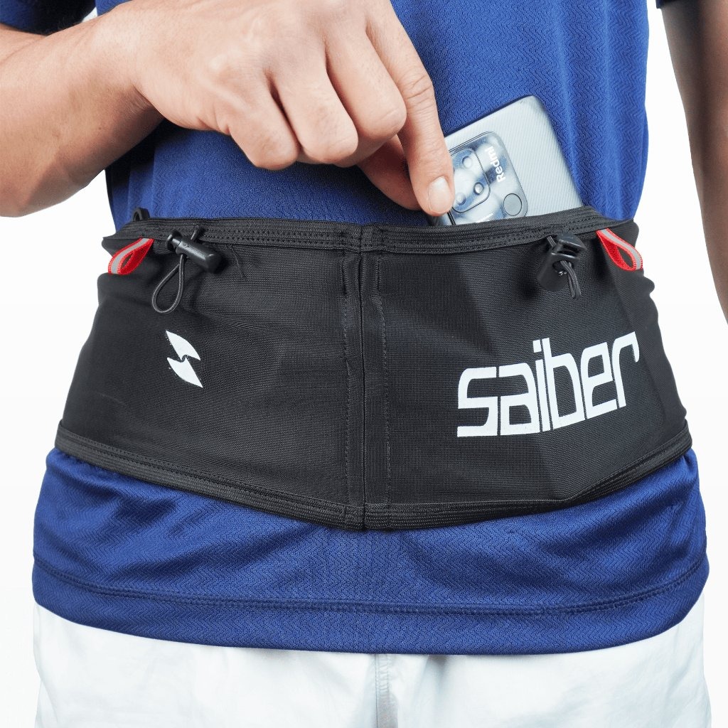Saiber - Running Belt Tas Pinggang Olahraga Lari Waist Bag Sport Elastis