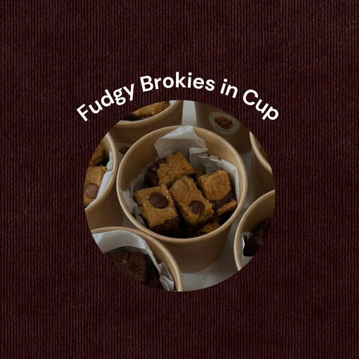 Image of Fudgy Brokies in Cup