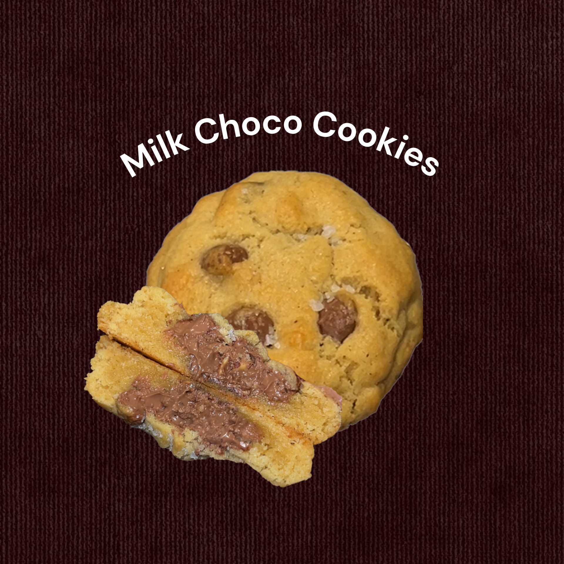 Milk Choco Cashew Cookies