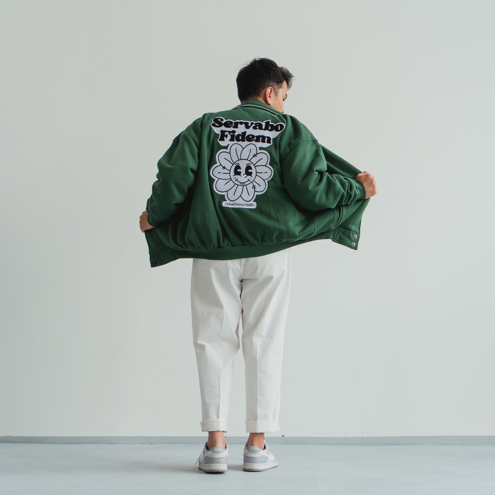Servabo Fidem Green Jacket