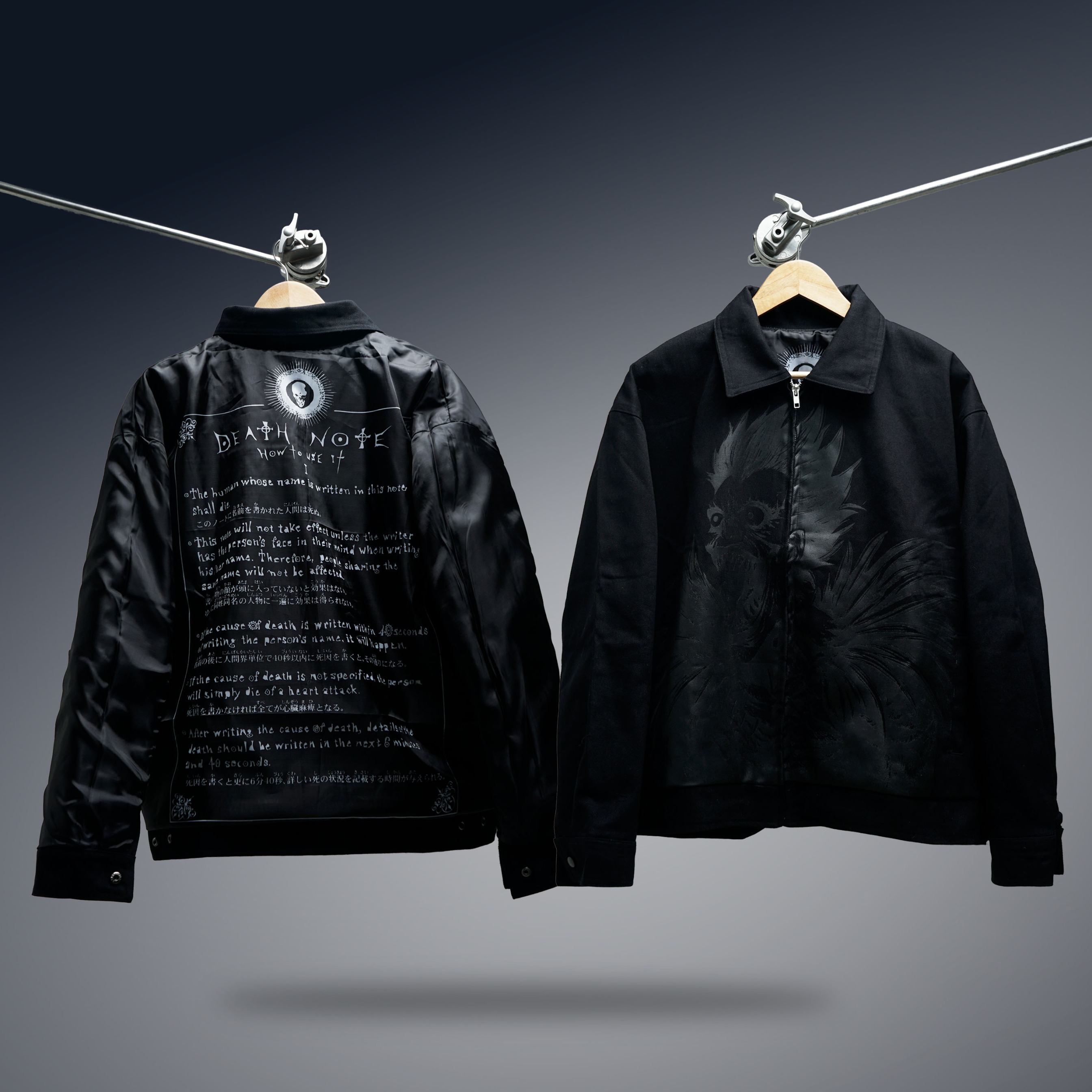 Faith Industries "God Of Death" Black Work Jacket