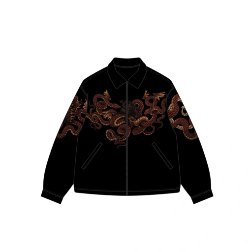 Faith Industries "Mesmer The Impaler" Black Velvet Jacket