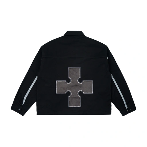 Faith Industries "The Knight King Rises" Black Work Jacket