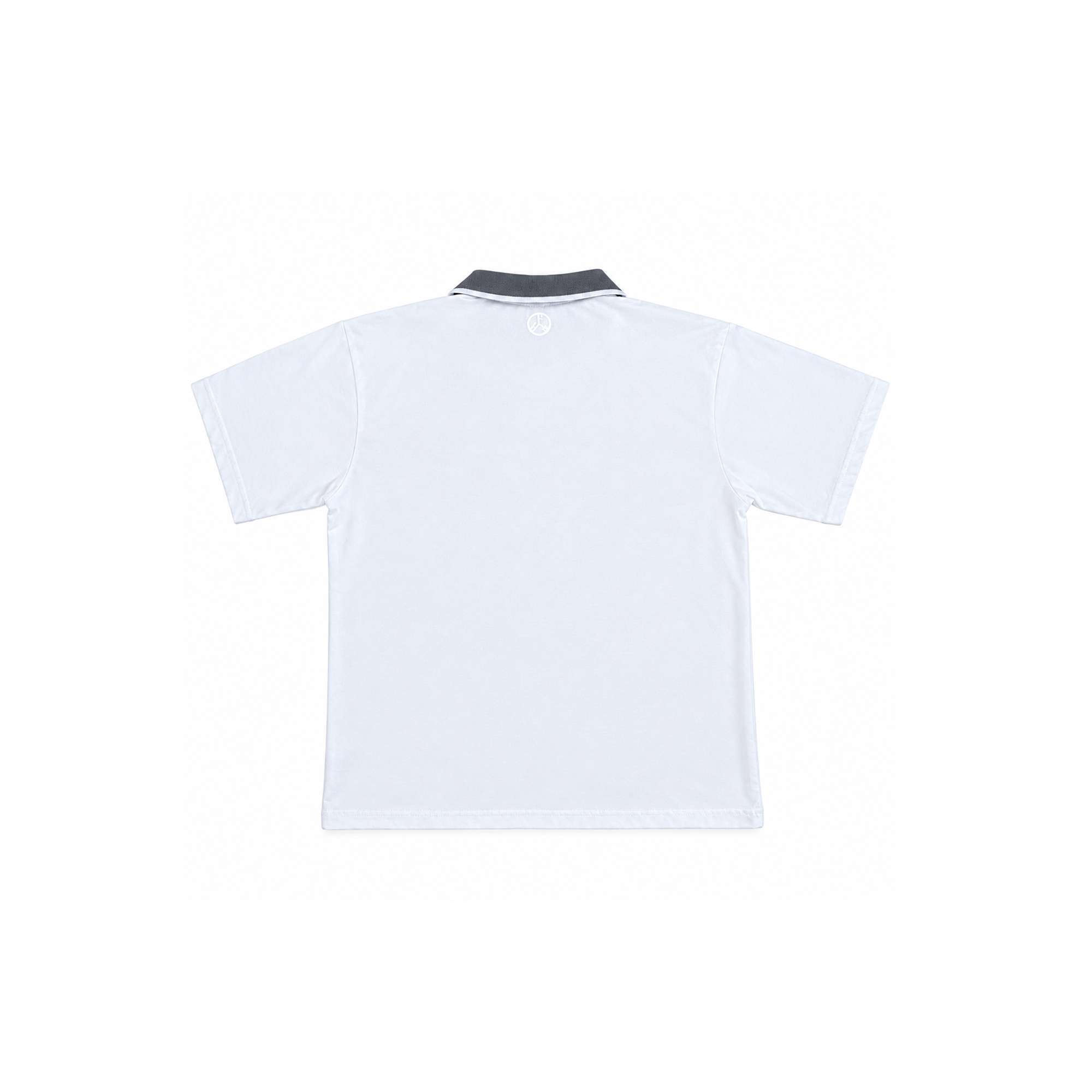 FTHLETICS Apex Polo - Polo Half Zip - Jersey Olahraga - Baju Olahraga - Light Grey