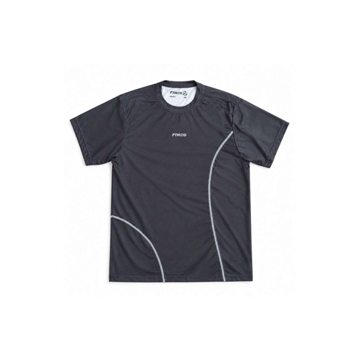 FTHLETICS Stride Tee - Running Tee - Jersey Lari - Kaos Olahraga - Sports T-Shirt - Black