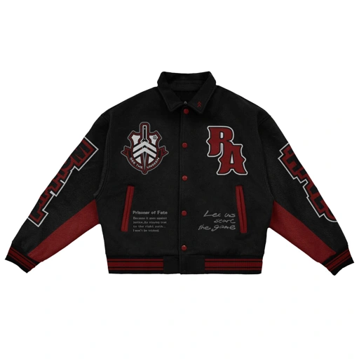 Image of Faith Industries "Prisoner of Fate" Varsity Jacket