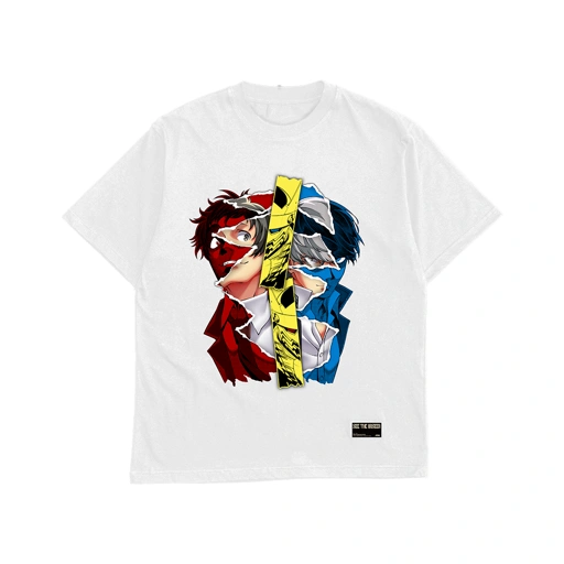 Image of Faith Industries "Adachi & Yu" White Tshirt