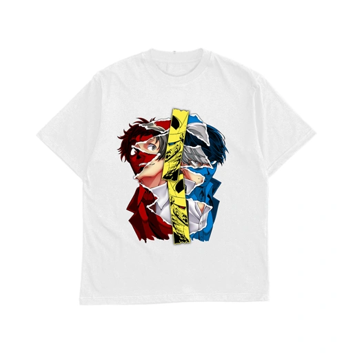Image of Faith Industries "Adachi & Yu" White Tshirt